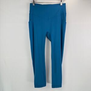 Lululemon All the Right Places High-Rise Drawcord Waist Crop 23” Size 8